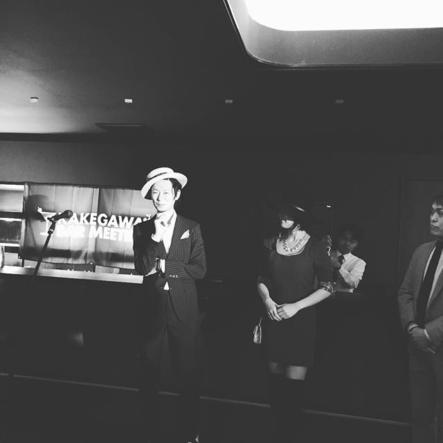 ベストドレッサー賞おめでとう！これを機会に磐田を盛り上げようぜ！斎藤くん、ズッカの落合ちゃん、よろしくね〜(^O^)／