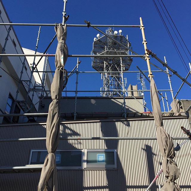 西側にはNTTの建物見学会は12月.23.24