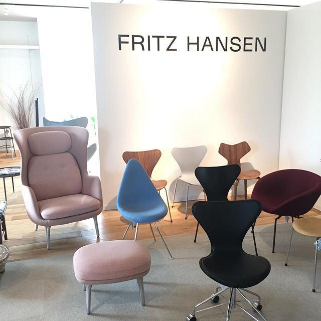 並べてみると楽しい！#fritzhansen #oriori #グランドオープン #いよいよ来週 #5月18日オープン